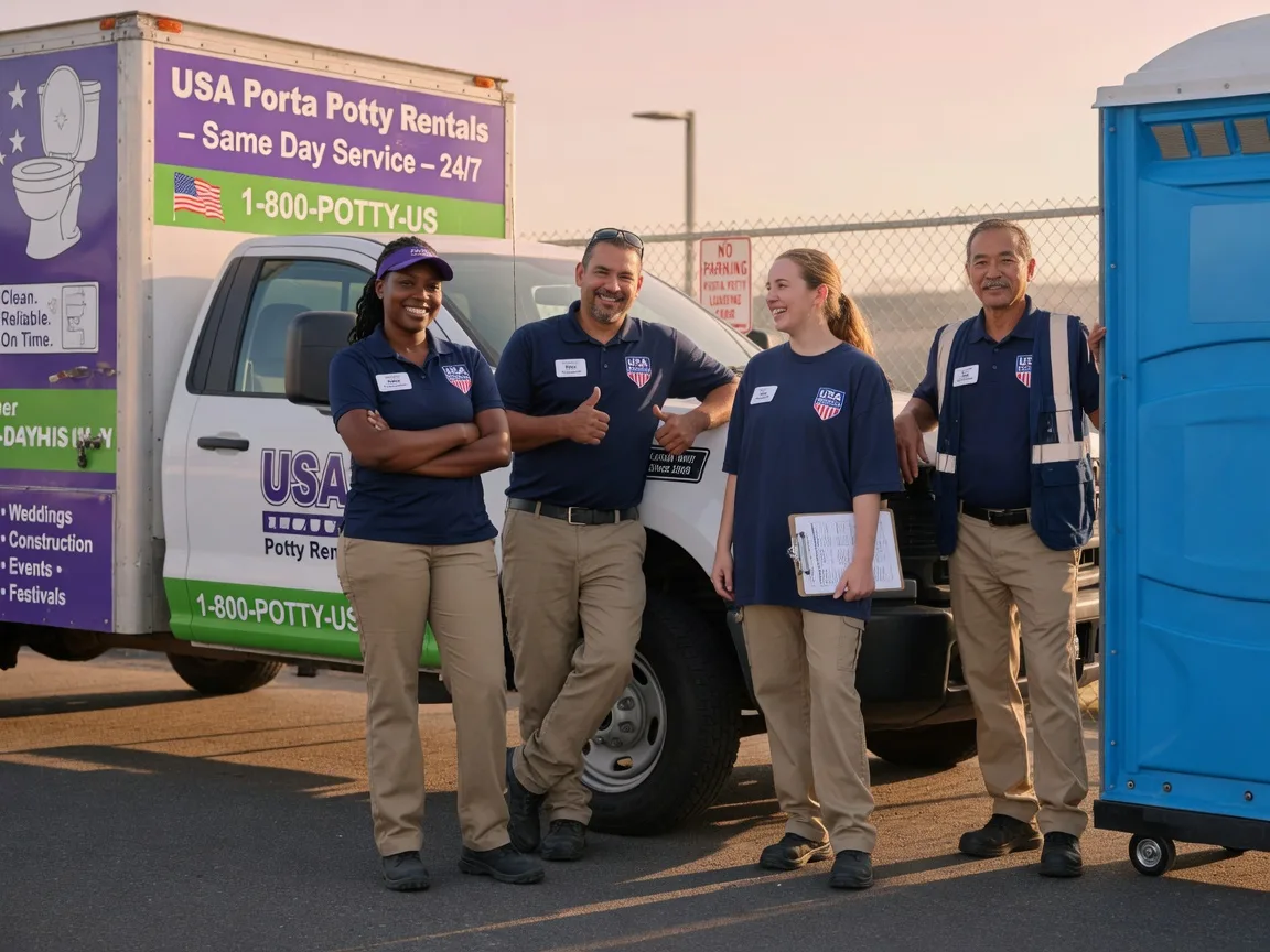 Porta Potty Rental company in Wales, UT